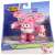 Super Wings Dizzy mozgatható akciófigura, 9 cm, rózsaszín, csomagolásban