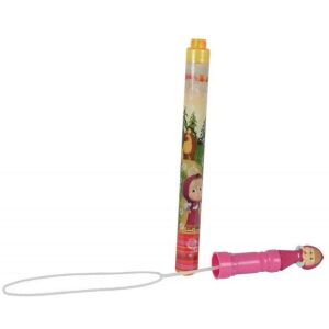 Masha and the Bear bubble wand. Bubble blower toy featuring Masha and the Bear characters. - Bubble Blower