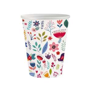 Tavasz Have Fun Light paper cup with floral pattern - Godan