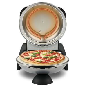 G3 Ferrari Delizia pizza oven with pizza inside - Ferrari