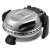 G3 Ferrari DELIZIA EVO SILVER Pizza Express, electric pizza oven, silver, black