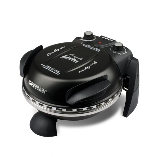 G3 Ferrari G10006 Delizia EVO BLACK Italienischer Pizzaofen für den Hausgebrauch, 400°C, 31cm, Schwarz 140168217