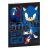 Caiet cu linii Sonic the Hedgehog, B/5, 40 de coli, Multicolor 66028531