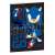 Sonic the Hedgehog notebook, 40 pages, B/5 size, black cover with Sonic design