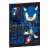 Sonic the Hedgehog notebook, black cover with Sonic image, 40 pages, B/5 size