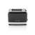 ETA Storio 9166 90020 retro black toaster, side view