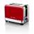 ETA Storio retro red toaster, 2 slice, 7 browning levels, defrost, reheat, cancel function