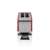 ETA Storio retro red toaster, back view, removable crumb tray