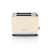 ETA Storio 9166 90040 retro toaster in cream color, 2 slice capacity
