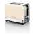 ETA Storio 9166 90040 retro toaster in cream color, 2 slice capacity