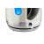 Eta Ela 859890070 beige electric kettle, close-up of the power switch