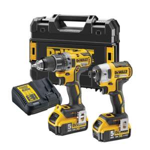 DeWalt DCK268P2T-QW akkus fúró-csavarbehajtó készlet 2 akkumulátorral és töltővel - Dewalt