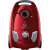 Electrolux EEG43WR bagged vacuum cleaner, red, front view