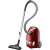 Electrolux EEG43WR bagged vacuum cleaner, red, with hose and floor nozzle