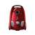 Electrolux EEG43WR bagged vacuum cleaner, red, front view