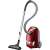 Electrolux EEG43WR bagged vacuum cleaner, red, with hose and floor nozzle