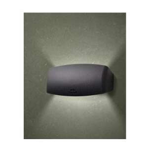 Fumagalli ABRAM 270 lampă de perete exterioară neagră, design modern, IP55 impermeabilă, iluminare în sus și în jos - Lămpi de perete pentru exterior