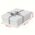 Esselte Home 3-pack white gift/storage boxes 66034117