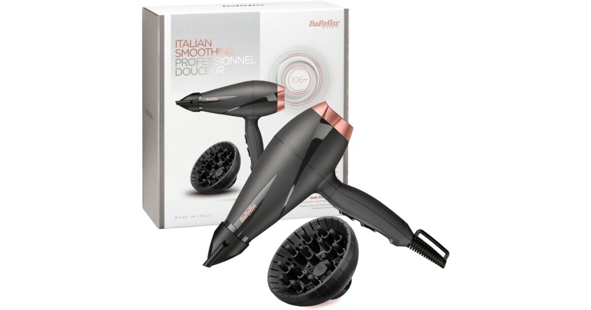 Rose Gold Babyliss 2100 W Ionic BaByliss Elegance Hair Dryer 2100W