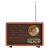 Radio Portabil Adler Retro AD 1171, Bluetooth, FM, AM, Maro 64293301
