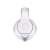 Top view of Adler AD1207 electric kettle, white
