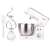 Adler AD4216 stand mixer with attachments: dough hook, beater, whisk