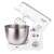 Adler AD4216 stand mixer with whisk attachment and open head