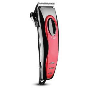 Adler AD2825 hair clipper, black and red, corded, professional hair clipper - Adler