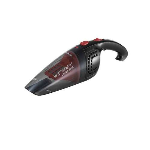 Ariete 2474 Wet & Dry Bezprzewodowy Odkurzacz Ręczny, czarny i czerwony