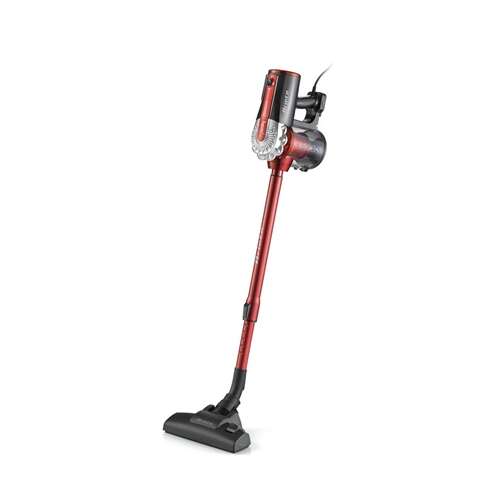 Ariete 2761 kabelgebundener Stabstaubsauger, rot und schwarz