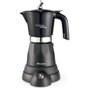 Ariete 1358BK Electric Stovetop Espresso Maker, Black - Ariete