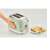 Ariete 155GR Vintage Green Toaster with toasted bread