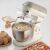 Ariete Vintage Kitchen Machine kneading dough with bread and pizza
