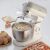Ariete Vintage stand mixer kneading dough for pizza and bread