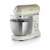 Ariete Vintage 1588.BG kitchen robot, white and beige, with stainless steel bowl
