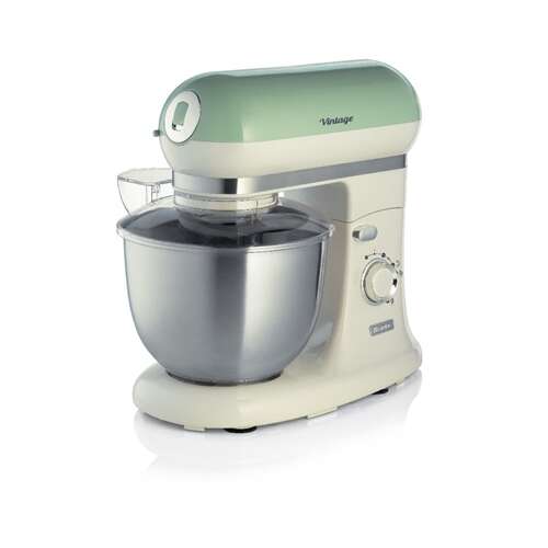 Ariete 1588 Vintage stand mixer, green and white, 5.5L capacity