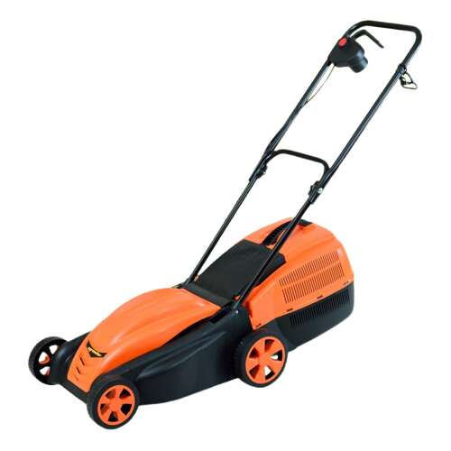 Agrimotor FM3813 elektromos fűnyíró, narancssárga és fekete, 1300W