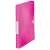 Leitz WOW JUMBO A4 elastic folder, pink, 30mm spine