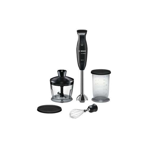 Blender vertical Bosch CleverMixx MSM2650B cu tocator, telina si pahar