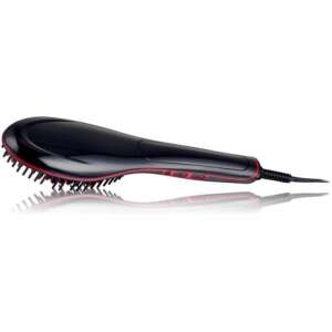 Beez HV-K-220 Haarglätterbürste, schwarz, Keramik, digitales Display, ergonomischer Griff - Haarstyling-Bürste