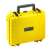 B&W koffer 1000 sárga tok Mavic Mini drónhoz, zárva, elülső nézet