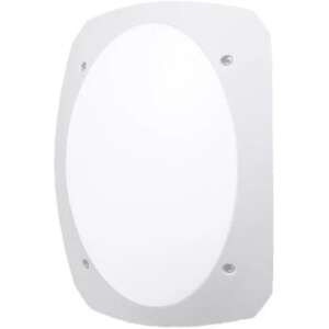 Lampă de perete exterioară Fumagalli CECCHI, albă, design modern, clasă de protecție IP66, 34cm lățime, 10cm înălțime, 32cm adâncime - Lămpi de perete pentru exterior