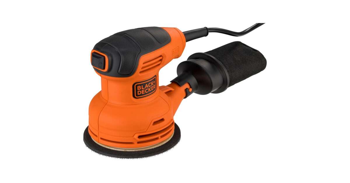 Black & Decker Bew220-qs Orbital Sander 150W Orange