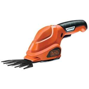 Black+Decker GSL200-QW 3,6V Безжичен тример за трева, Оранжев - Ножица за жив плет