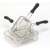 Bestron Deep Fryer Baskets - Set of 3 Frying Baskets