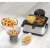 Bestron DF402B Deep Fryer in Use with Fried Food