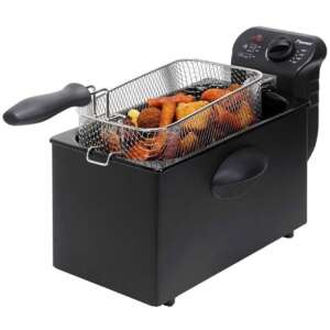 Bestron AF357B Fritéza na olej 2000W #čierna