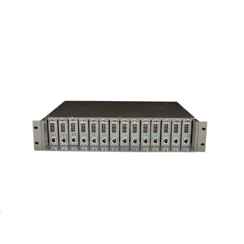TP-Link TL-MC1400 14-fach Rack-Montagegehäuse für Medienkonverter