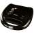 Hyundai SM626B black sandwich maker with floral design
