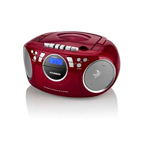 Hyundai TRC788AU3RS CD radio s kasetofonom u crvenoj boji